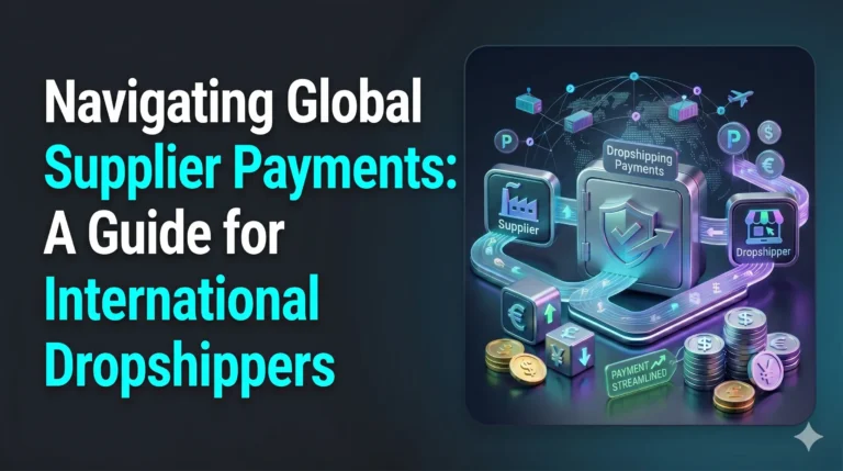 Navigating Global Supplier Payments: A Guide for International Dropshippers